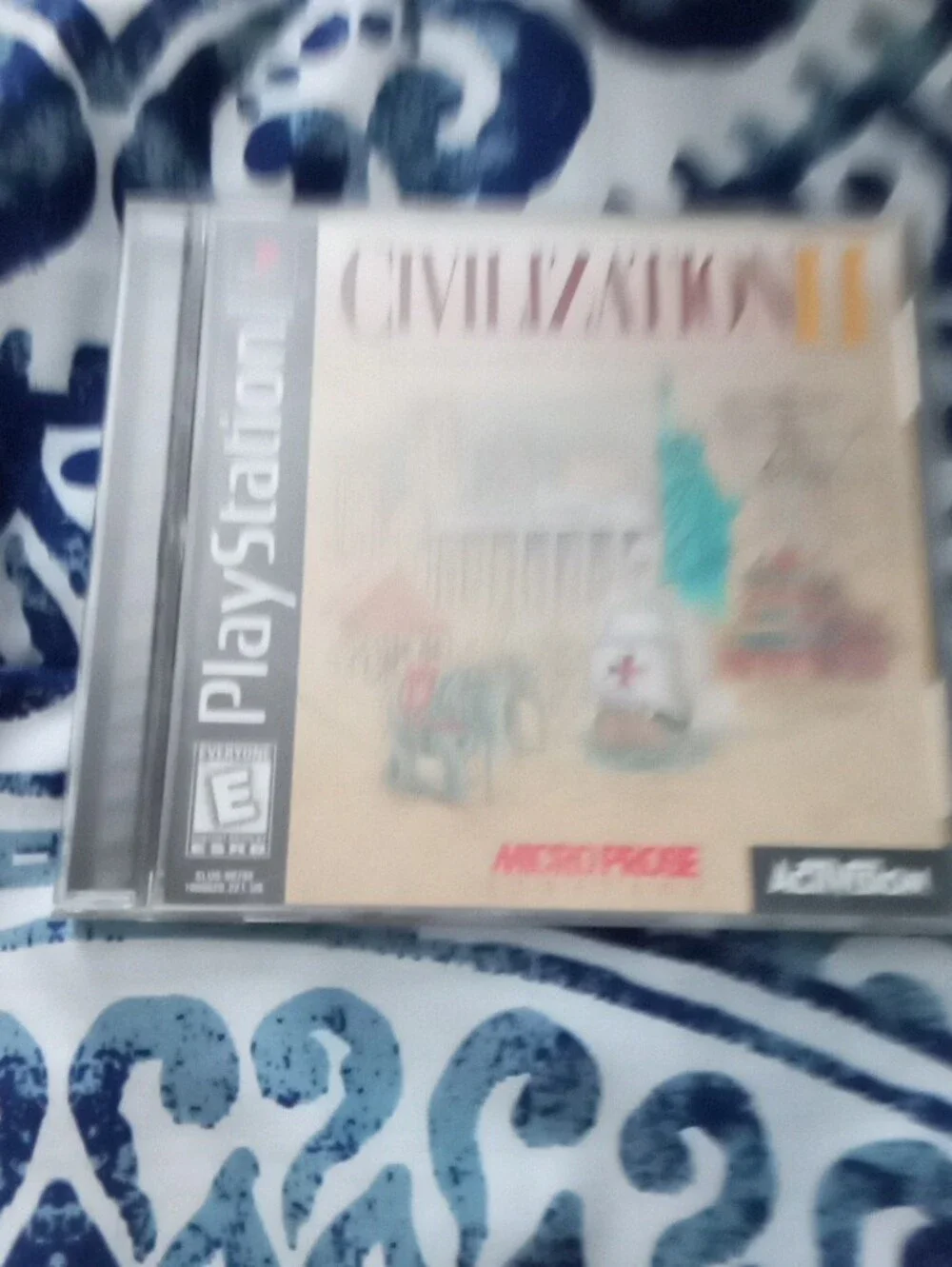 Sony Civilization II Video Game - Beige Cover